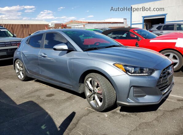 KMHTG6AF4KU018121 2019 HYUNDAI VELOSTER Silver Przód prawy