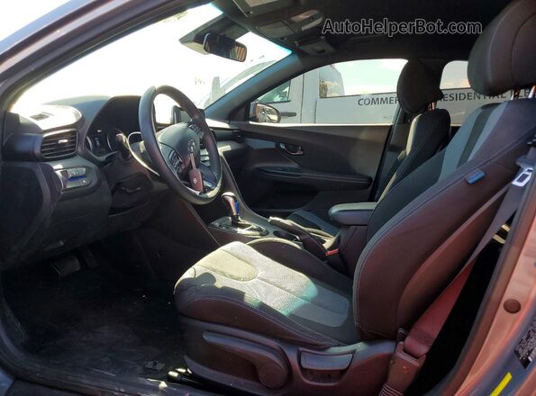 KMHTG6AF4KU018121 2019 HYUNDAI VELOSTER Silver Widok wnętrza z przodu