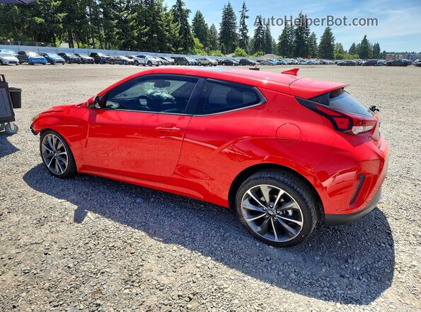 KMHTG6AF4MU032734 2021 HYUNDAI VELOSTER Red Հետևի ձախ