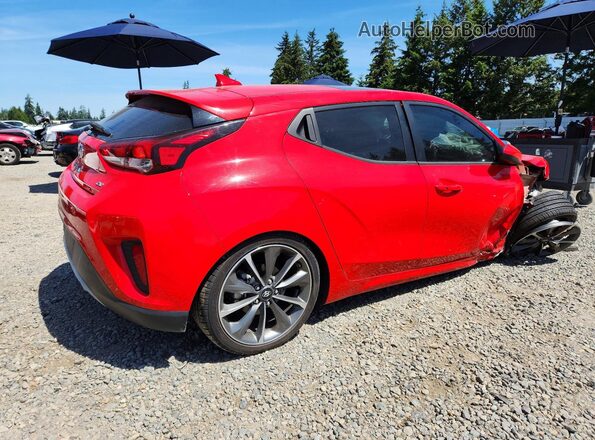 KMHTG6AF4MU032734 2021 HYUNDAI VELOSTER Red Հետևի աջ
