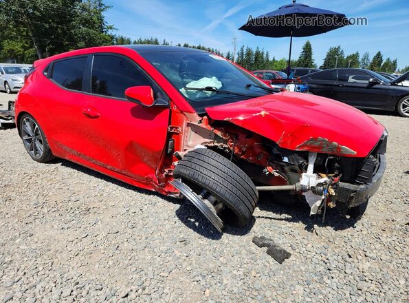 KMHTG6AF4MU032734 2021 HYUNDAI VELOSTER Red Առջևի աջ