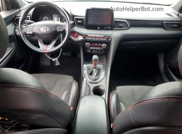 KMHTG6AF4MU032801 2021 HYUNDAI VELOSTER Black Dashboard view
