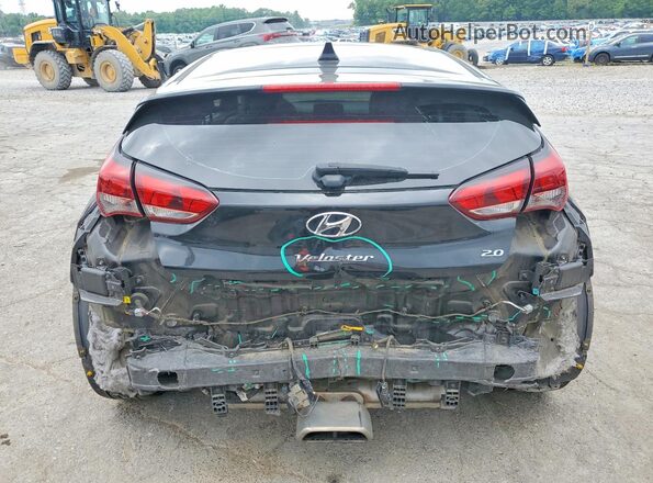 KMHTG6AF4MU032801 2021 HYUNDAI VELOSTER Black Rear view