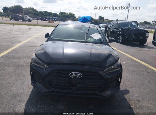 KMHTG6AF5LU022602 2020 HYUNDAI VELOSTER Черный Вид спереди