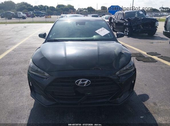 KMHTG6AF5LU022602 2020 HYUNDAI VELOSTER Черный Вид щитка приборов