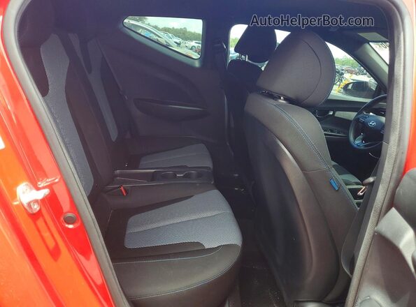 KMHTG6AF6KU017391 2019 HYUNDAI VELOSTER Red უკანა სავარძლების ხედი