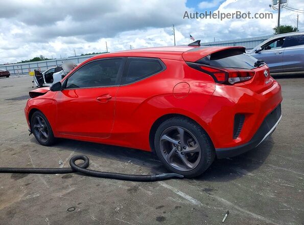 KMHTG6AF6KU017391 2019 HYUNDAI VELOSTER Red უკანა მარცხენა