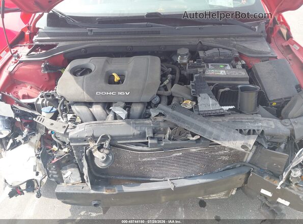 KMHTG6AF7KU017075 2019 HYUNDAI VELOSTER Red Widok z tyłu