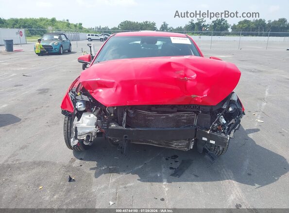 KMHTG6AF7KU017075 2019 HYUNDAI VELOSTER Red Widok wnętrza z tyłu