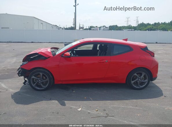 KMHTG6AF7KU017075 2019 HYUNDAI VELOSTER Red 