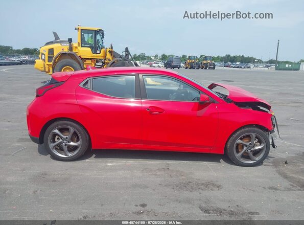 KMHTG6AF7KU017075 2019 HYUNDAI VELOSTER Red Widok wnętrza 360 stopni