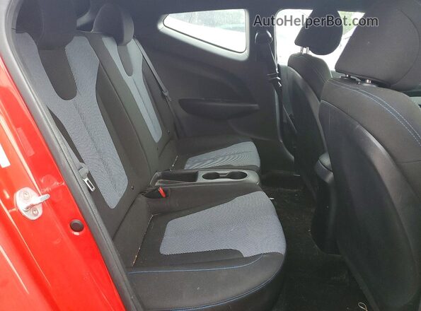 KMHTG6AF7KU018355 2019 HYUNDAI VELOSTER Red უკანა სავარძლების ხედი