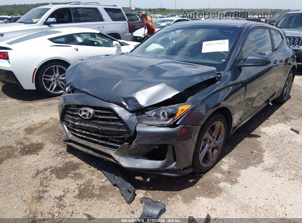 KMHTG6AF7KU020025 2019 HYUNDAI VELOSTER Gray Вид спереду
