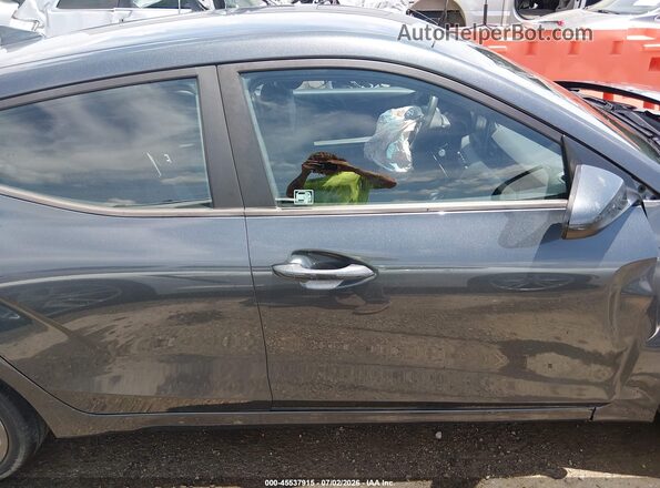 KMHTG6AF7KU020025 2019 HYUNDAI VELOSTER Gray Вид задньої частини салону