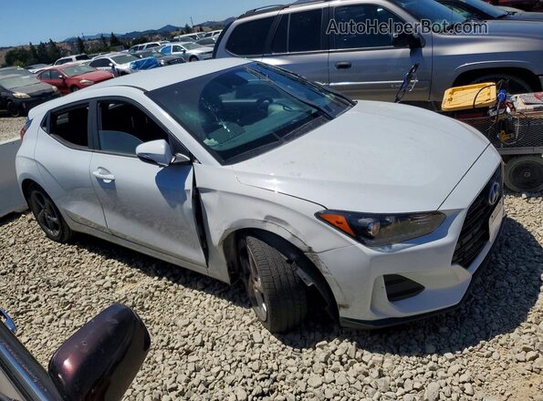 KMHTG6AF8KU005808 2019 HYUNDAI VELOSTER White Przód prawy