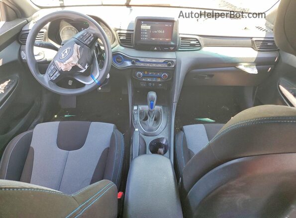 KMHTG6AF8KU005808 2019 HYUNDAI VELOSTER White Widok deski rozdzielczej