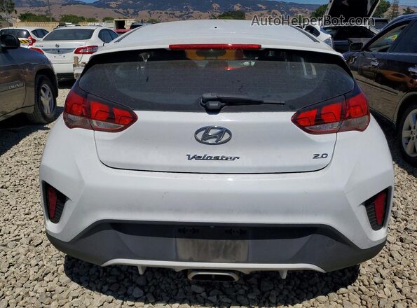 KMHTG6AF8KU005808 2019 HYUNDAI VELOSTER White Widok z tyłu