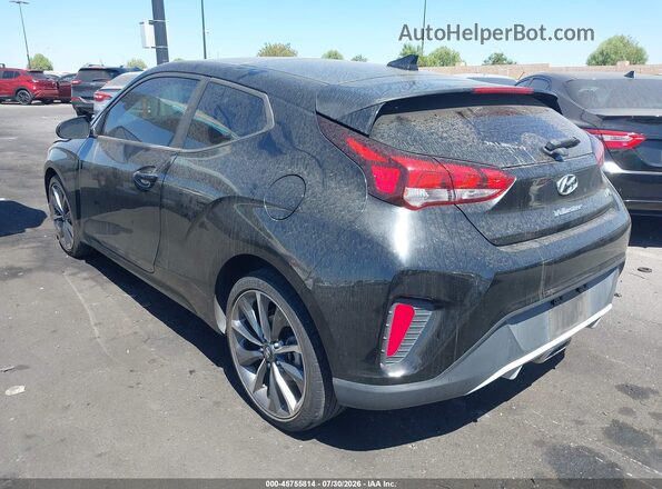 KMHTG6AF8KU012399 2019 HYUNDAI VELOSTER Black Trasero izquierdo