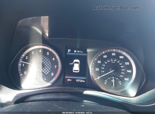 KMHTG6AF8KU012399 2019 HYUNDAI VELOSTER Black Vista de los asientos traseros
