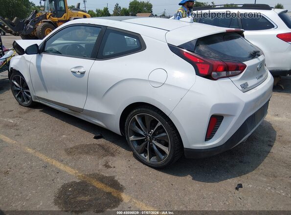 KMHTG6AF8KU012595 2019 HYUNDAI VELOSTER White უკანა მარცხენა