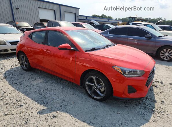 KMHTG6AF9LU022103 2020 HYUNDAI VELOSTER Orange Przód prawy