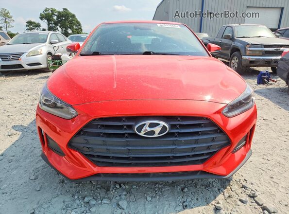 KMHTG6AF9LU022103 2020 HYUNDAI VELOSTER Orange Widok z przodu