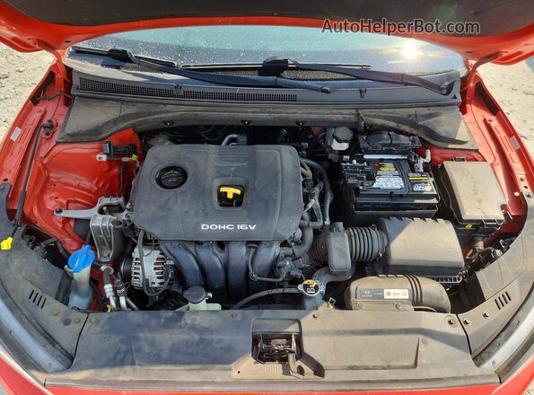 KMHTG6AF9LU022103 2020 HYUNDAI VELOSTER Orange Widok wnętrza z tyłu