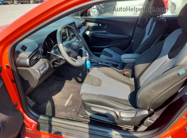 KMHTG6AF9LU022103 2020 HYUNDAI VELOSTER Orange Widok wnętrza z przodu