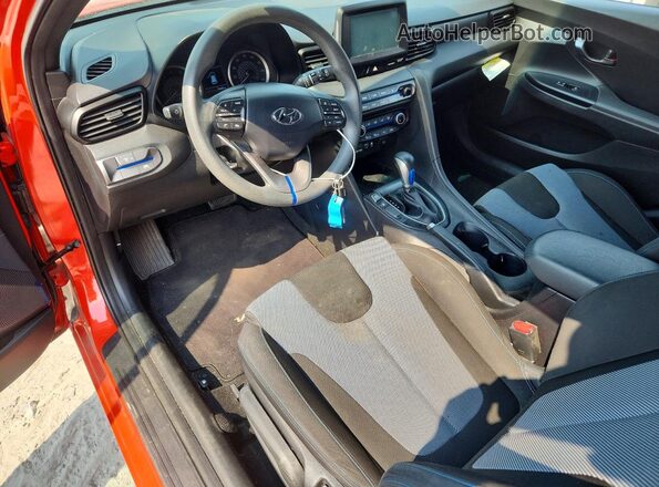 KMHTG6AF9LU022103 2020 HYUNDAI VELOSTER Orange Widok deski rozdzielczej