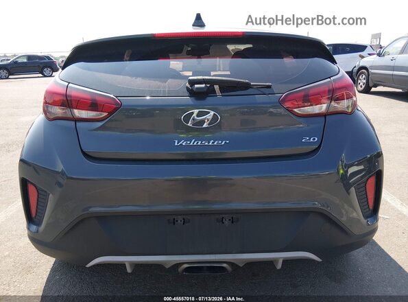 KMHTG6AFXKU005714 2019 HYUNDAI VELOSTER Gray 
