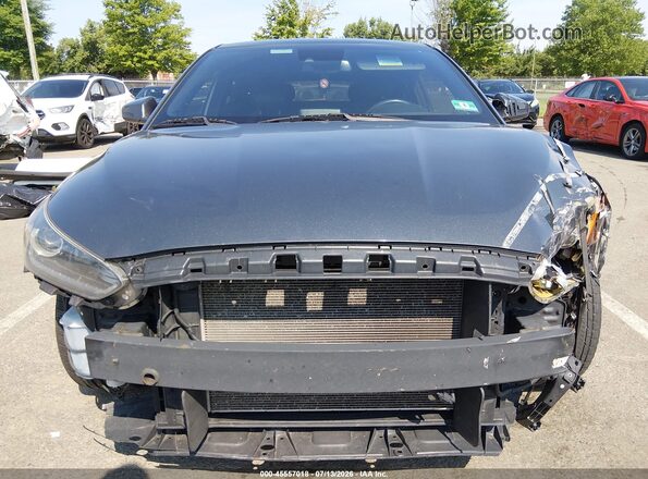 KMHTG6AFXKU005714 2019 HYUNDAI VELOSTER Gray Instrument cluster view