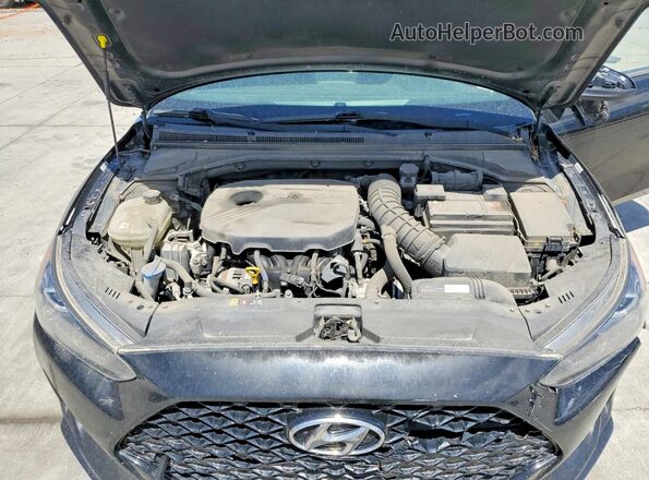 KMHTH6AB4LU021872 2020 HYUNDAI VELOSTER Black Rear interior view