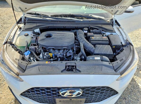 KMHTH6AB5MU032347 2021 HYUNDAI VELOSTER White Rear interior view
