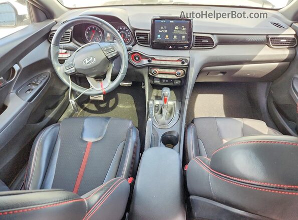 KMHTH6AB5MU032347 2021 HYUNDAI VELOSTER White Dashboard view