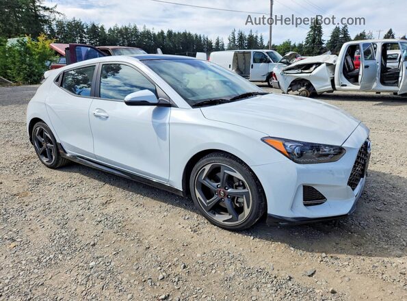 KMHTH6AB5MU032347 2021 HYUNDAI VELOSTER White Front right