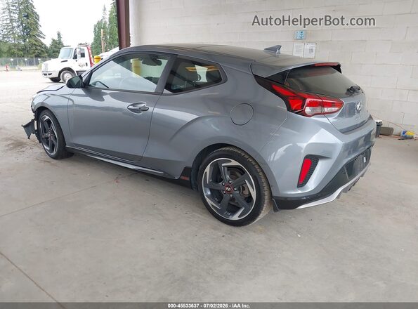 KMHTH6AB6LU021212 2020 HYUNDAI VELOSTER Silver Հետևի ձախ