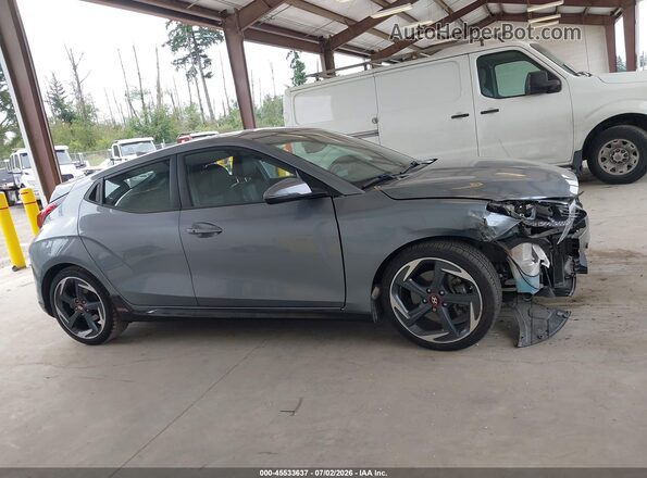 KMHTH6AB6LU021212 2020 HYUNDAI VELOSTER Silver Սալոնի 360 աստիճան տեսք