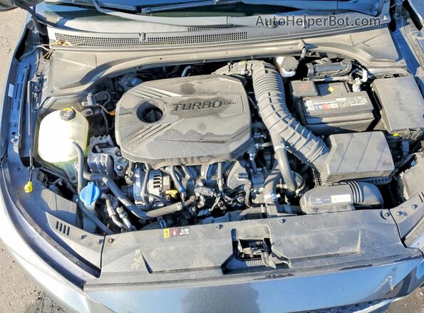 KMHTH6AB6LU022733 2020 HYUNDAI VELOSTER Gray Vista interior trasera