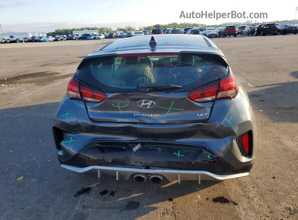 KMHTH6AB6LU022733 2020 HYUNDAI VELOSTER Gray Vista trasera
