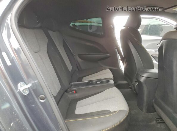 KMHTH6AB7KU007141 2019 HYUNDAI VELOSTER Gray Widok tylnych siedzeń