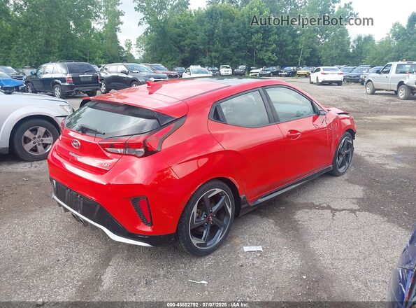 KMHTH6AB9LU026937 2020 HYUNDAI VELOSTER Red Tył prawy