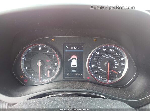KMHTH6AB9LU026937 2020 HYUNDAI VELOSTER Red Widok tylnych siedzeń