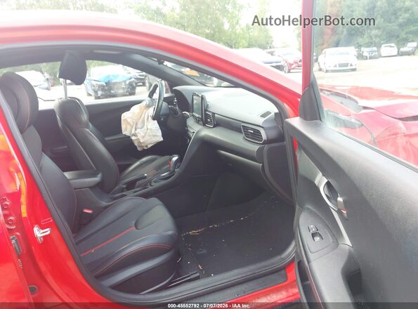 KMHTH6AB9LU026937 2020 HYUNDAI VELOSTER Red Widok wnętrza z przodu