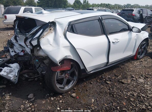 KMHTH6ABXKU009126 2019 HYUNDAI VELOSTER White Rear right