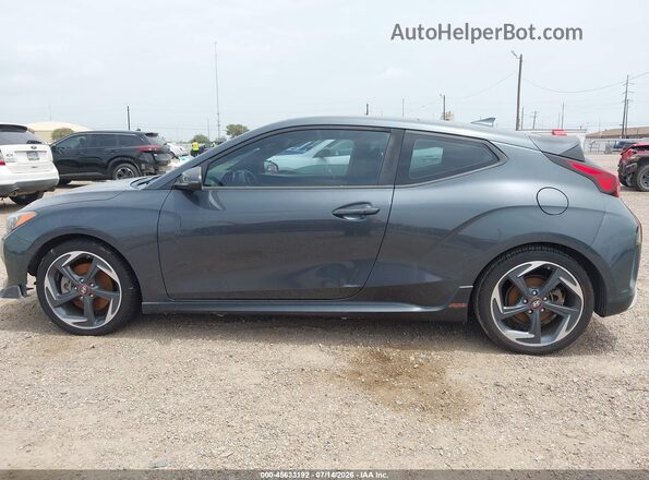 KMHTH6ABXKU019400 2019 HYUNDAI VELOSTER Gray Սալոնի 360 աստիճան տեսք