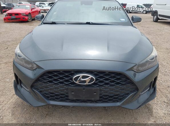 KMHTH6ABXKU019400 2019 HYUNDAI VELOSTER Gray Սարքավորումների վահանակի տեսք