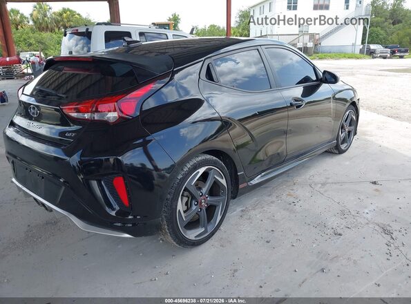 KMHTH6ABXLU021424 2020 HYUNDAI VELOSTER Black Հետևի աջ