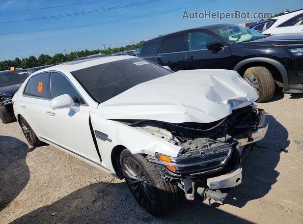 KMTF34PA8LU081044 2020 GENESIS G90 White წინა მარჯვენა