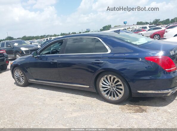 KMTF54JH0KU059151 2019 GENESIS G90 Blue Vista interior de 360 grados
