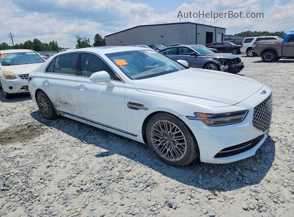 KMTF54PH2MU091013 2021 GENESIS G90 White Przód prawy